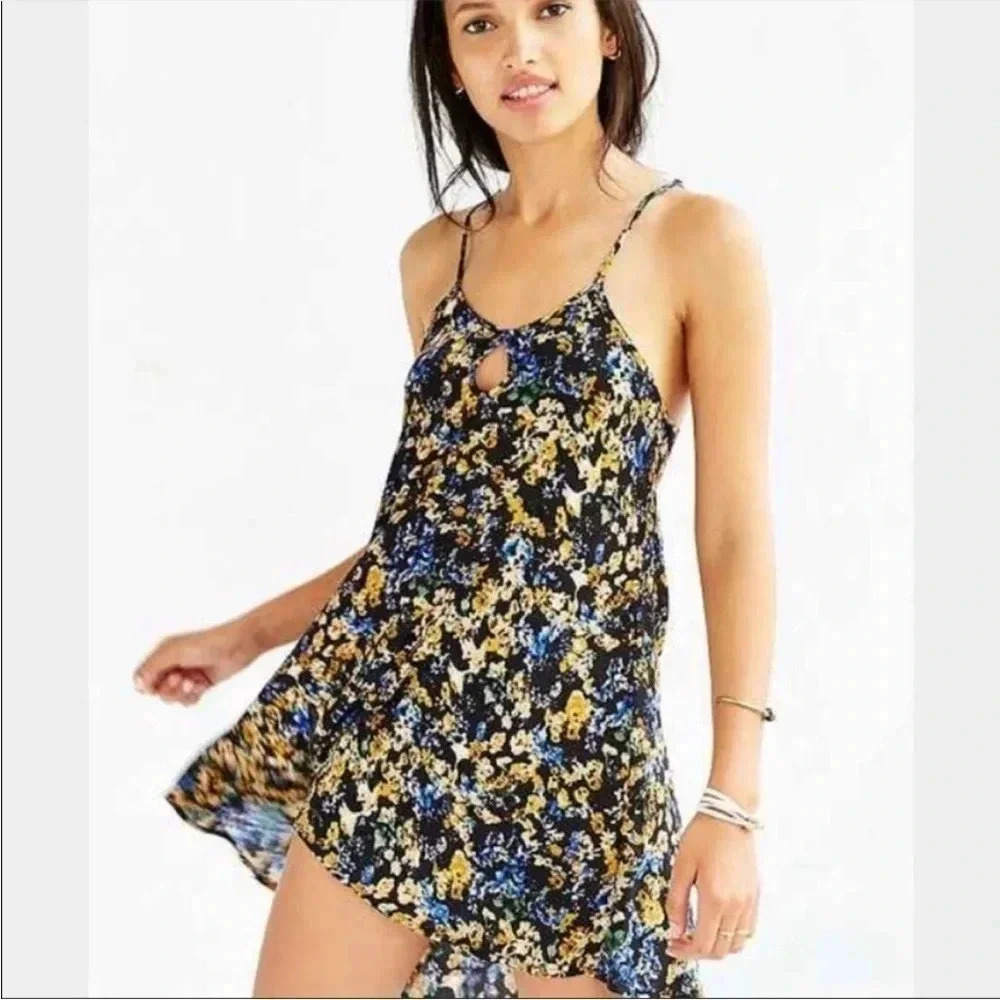 For Love & Lemons water color mini dress